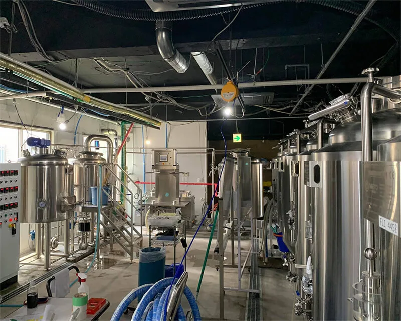 600l small microbrewery equipment (3)