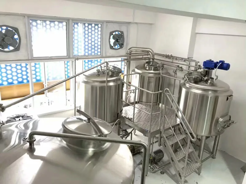 500l microbrewery brewing equipment (3)