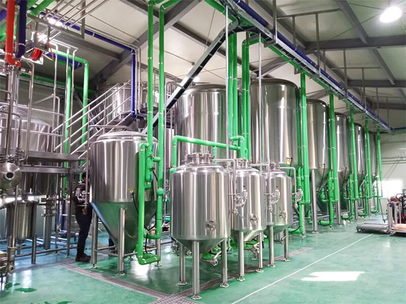 3500l five vessel brewhouse brewery (3)