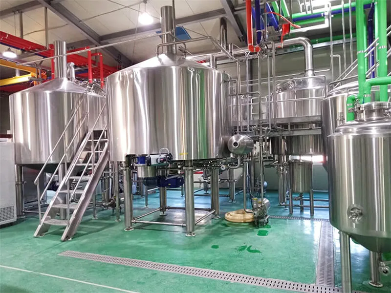 3500l five vessel brewhouse brewery (8)