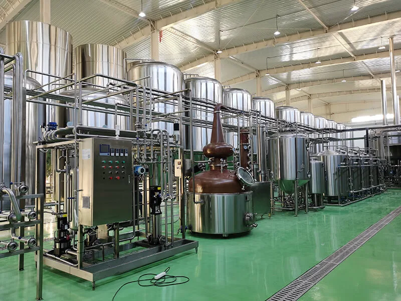 turnkey 5000l brewery production line (5)